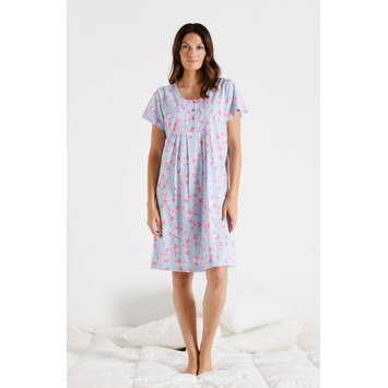 Camisola mujer manga corta BELTY Azul