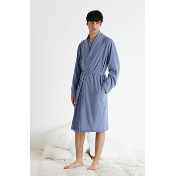 Bata hombre fina cruzar BELTY Azul