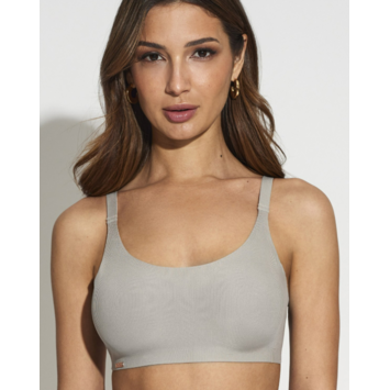 Sujetador sin aros copas extraibles SELMARK KAKI