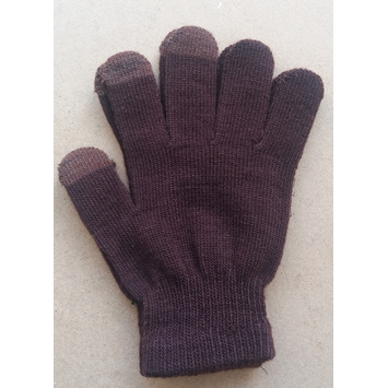 Guantes punto unisex MAGGIE MAE Marrón