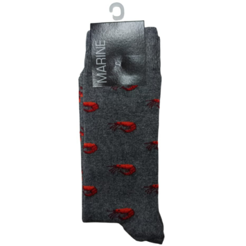 Calcetín hombre algodón camaron Marine Surtido