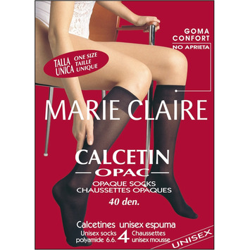 Calcetín unisex ejecutivo espuma gruesa pack de 2 MARIE CLAIRE Marino