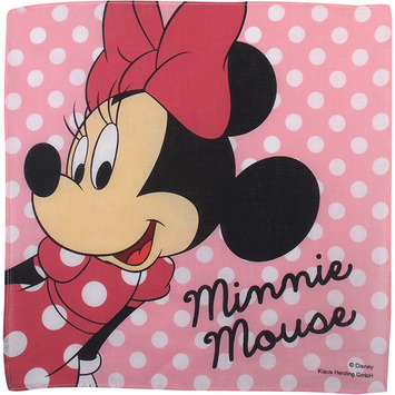 Pañuelo algodón infantil Disney minnie Canellas Rosa