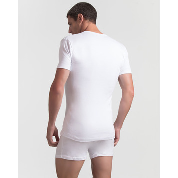 Camiseta caballero manga corta lisa termal abanderado