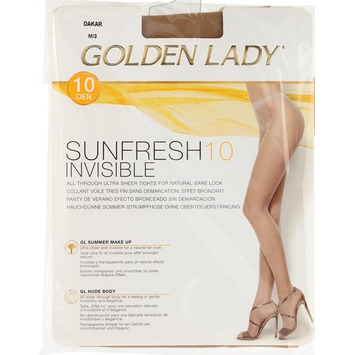 Panty verano Invisible efecto bronceado GOLDEN LADY Dakar