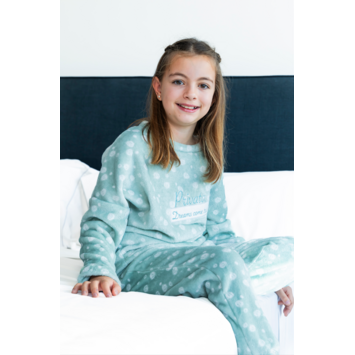 Pijama niña coralina puño PRIVATA Verde