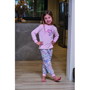Pijama niña infantil puño Mushler Rosa