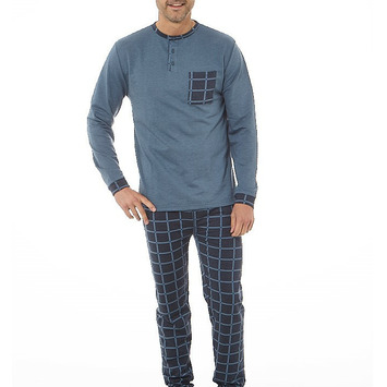 Pijama hombre tapeta FINDEL Azul