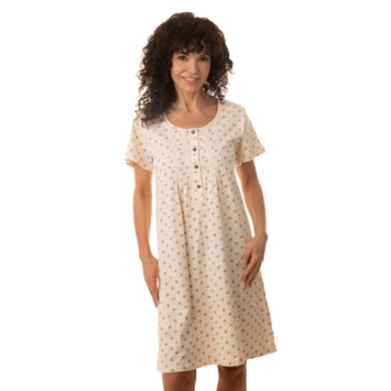 Camisola mujer algodón manga corta FINDEL Salmón