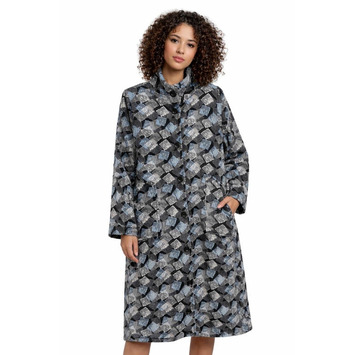 Bata mujer botones topos FINDEL Gris oscuro