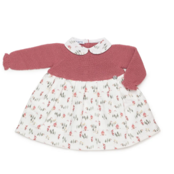 Vestido bebé dibujo caperucita JULIANA Rosa