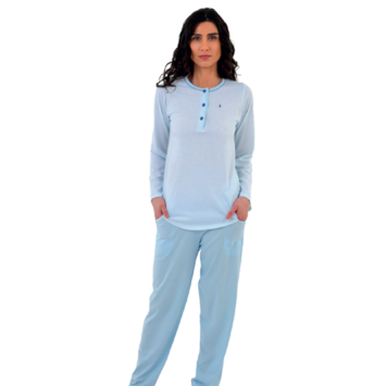 Pijama VERANO mujer bolsillos MORANTE Rosa