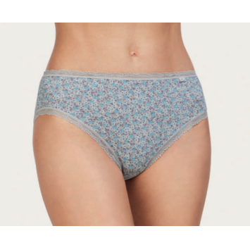 Braga mujer algodón estampada  AVET Azul