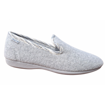 Zapatilla mujer cerrada lisa Muro Gris claro