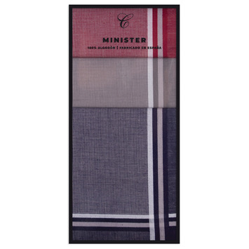 Pañuelo hombre algodón tonos oscuros canellas Surtido