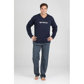 Pijama hombre pico PETTRUS Marino