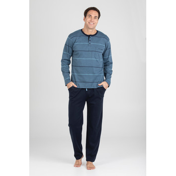 Pijama hombre invierno PETTRUS Azul