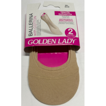 Salvapies invisibles PACK 2 pares GOLDEN LADY Negro