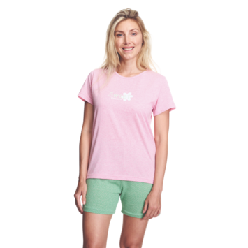 Pijama mujer corto  EVEN Rosa