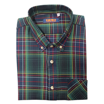 Camisa hombre franela cuadros LLOBARTEX Gris oscuro