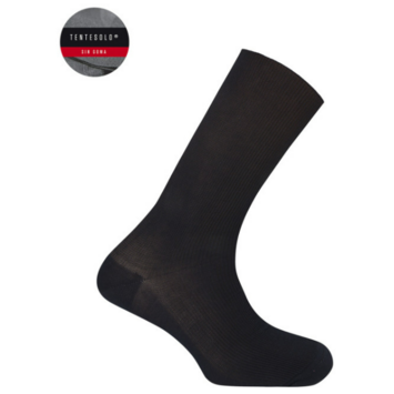 Calcetín hombre tentesolo algodón Punto Blanco Marino