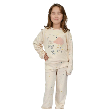 Pijama niña nubes SÓNIA Cava