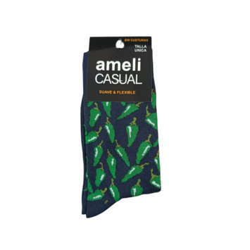 Calcetín mujer pimientos de Padrón AMELI Surtido