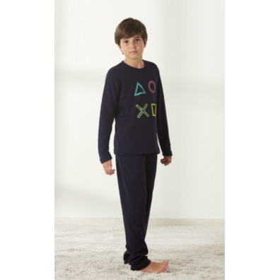 Pijama niño videojuegos BELTY Marino