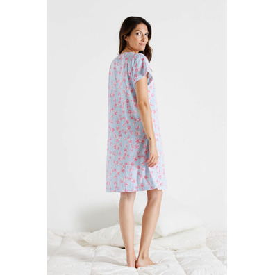 Camisola mujer manga corta BELTY Azul