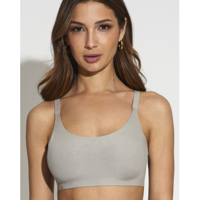 Sujetador sin aros copas extraibles SELMARK KAKI