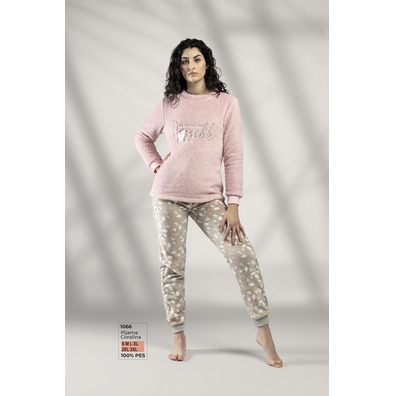 Pijama mujer coralina  LIN Salmón