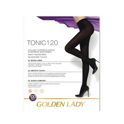 Media panty Tonic 120D GOLDEN LADY Negro
