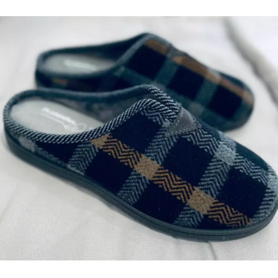 ZAPATILLA DESCALZA CUADROS ROAL Marino