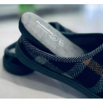 ZAPATILLA DESCALZA CUADROS ROAL Marino