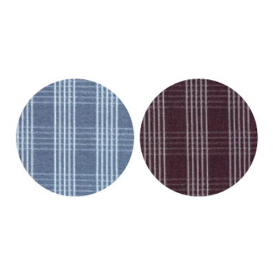 Slip hombre licra cuadros SET Azul