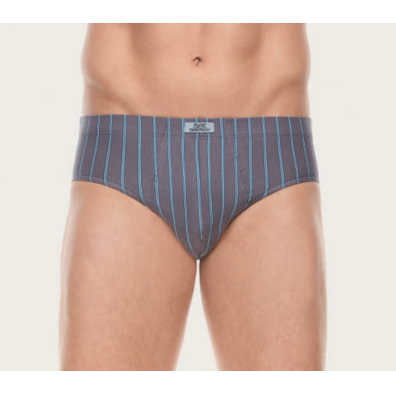 Slip hombre algodón listas SET Granate