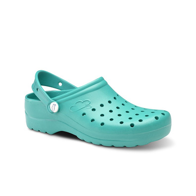 Zueco laboral gruyere unisex ultraligeros FELIZ CAMINAR Negro