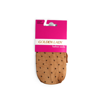 Tobillero mujer puntitos 2 pares GOLDEN LADY Piel