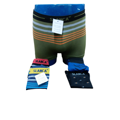 Boxer hombre lycra sin costuras SLANCA Surtido
