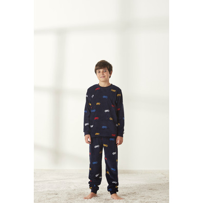 Pijama niño coralina  BELTY Marino
