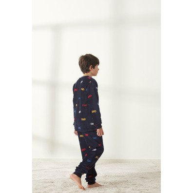 Pijama niño coralina  BELTY Marino