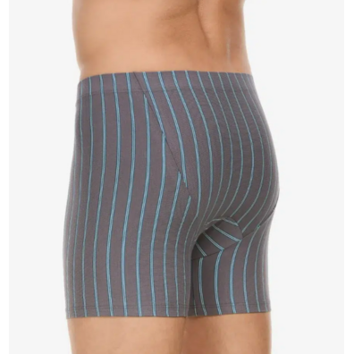 Boxer hombre abierto algodón SET Gris