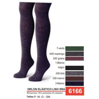 Leotardo panty mujer liso invierno POCHOLO Marrón