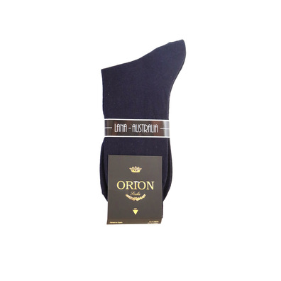Calcetín hombre lana pequeños ORION Marrón