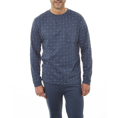 Pijama hombre tapeta FINDEL Marino