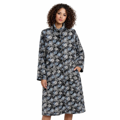Bata mujer botones topos FINDEL Gris oscuro