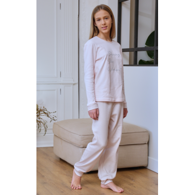 Pijama niña puño estrella Mushler Rosa palo