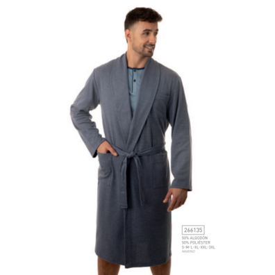Bata hombre verano FINDEL Marino