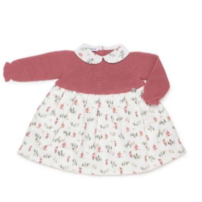 Vestido bebé dibujo caperucita JULIANA Rosa