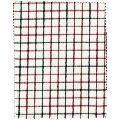 Camisa hombre viella cuadros DAVÓ Crema